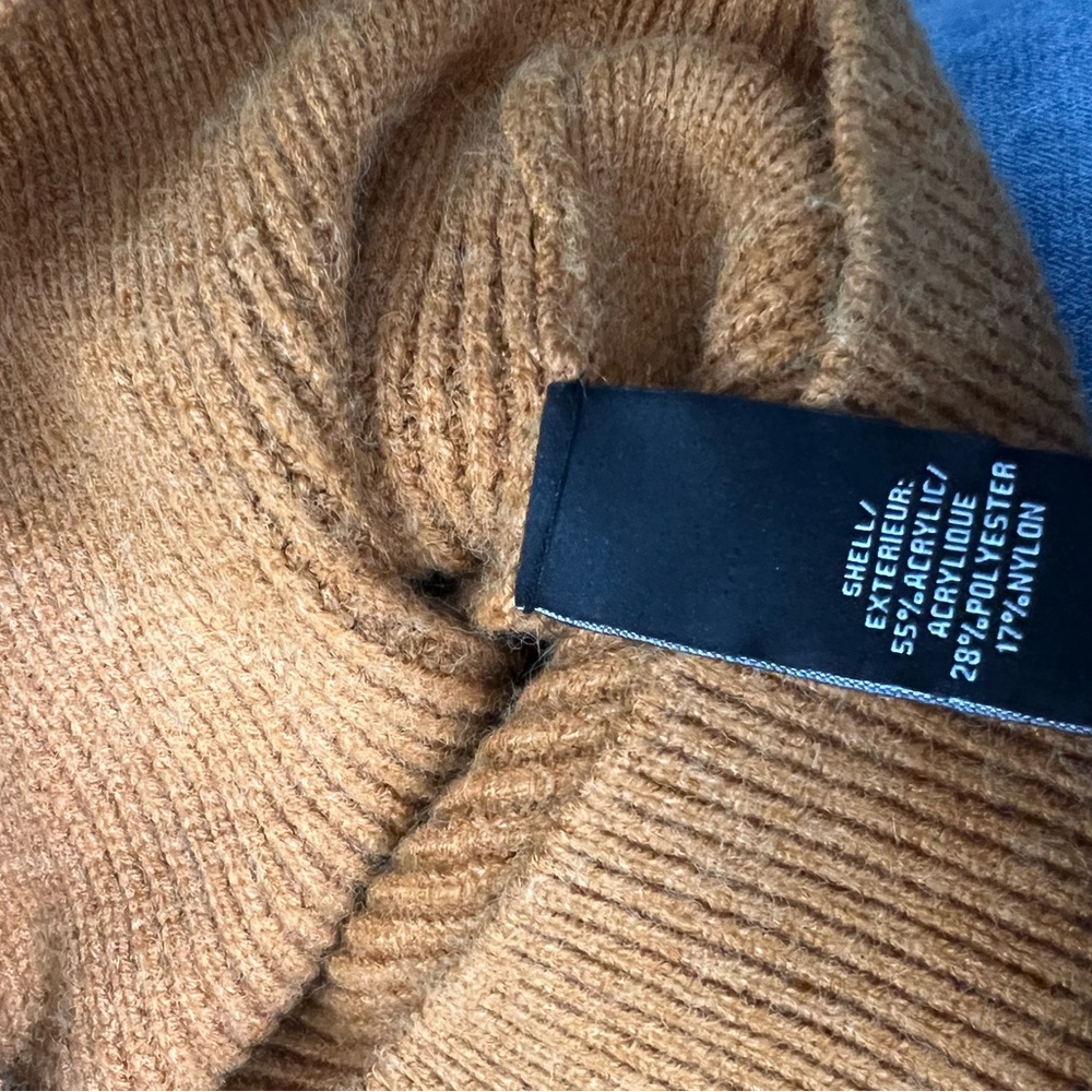 7 For All Mankind Mustard Button-Front Ribbed Cardigan - Picture 8 of 11